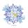 Meditations-Zubehör Schamane - Mandala 11,5 cm