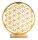 Berk Meditations-Zubehör Blume des Lebens Gold Ambiente Element, Weißmetall goldfarben