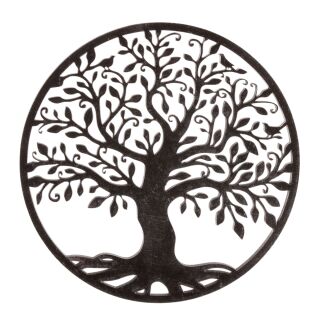 Berk Meditations-Zubehör Yggdrasil MDF schwarz 15 cm