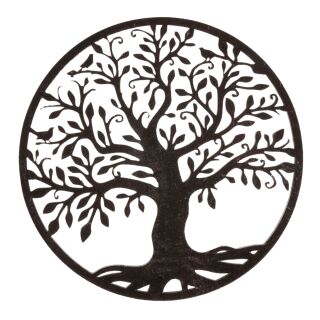 Berk Meditations-Zubehör Yggdrasil MDF schwarz 10 cm