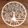 Berk Yggdrasil aus Holz 24 cm