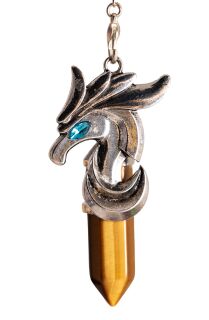 Berk Radiästhesie Drachen-Pendel, Tigerauge