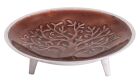 Berk Schale dreibeinig Yggdrasil Aluminium, rotbraun