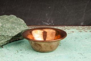 Berk Räucherschale Kupfer, schlicht Ø 7,3 cm, H: 2,7 cm