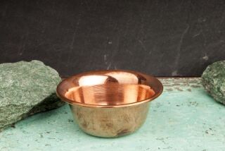 Berk Räucherschale Kupfer, schlicht Ø 9,2 cm, H: 4 cm