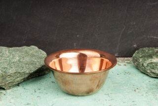 Berk Räucherschale Kupfer, schlicht Ø 10,2 cm, H: 4,6 cm