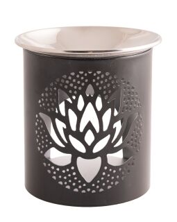 Berk Räuchergefäß Lotus mit Edelstahlschale