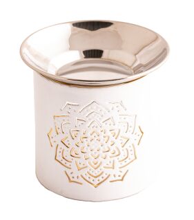 Berk Räucherstövchen Mandala mit Edelstahlschale