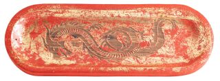Berk Räucherstäbchenhalter Drache Rot/Gold