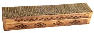 Berk Fantasy Räucherbox Blume des Lebens gold Hintergrund