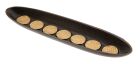 Berk Schiffhalter Blume des Lebens Aluminium, antik