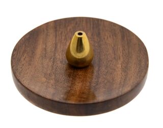 Berk Noblesse Messinghalter mit Holzschale