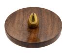 Berk Noblesse Messinghalter mit Holzschale