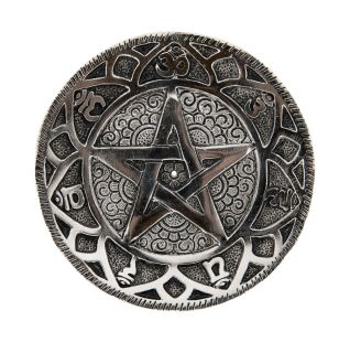 Berk Pentagramm Weißmetallhalter