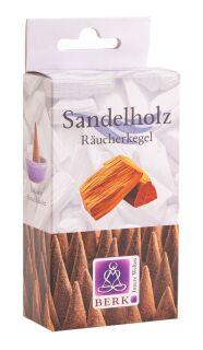 Berk Blue Line Räucherkegel Sandelholz