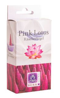 Berk Blue Line Räucherkegel Pink Lotus