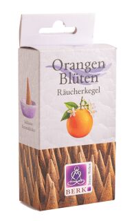Berk Blue Line Räucherkegel Orangenblüten