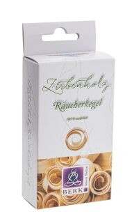 Berk Räucherstäbchen Räucherpyramide Zirbenholz 20 g