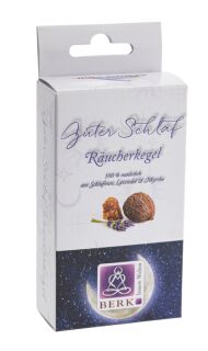 Berk Räucherstäbchen Räucherpyramide Guter Schlaf 20 g