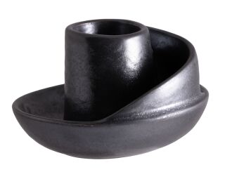 Berk Räucherwerk Smudge Bowl "Wave", metallic