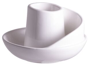 Berk Räucherwerk Smudge Bowl "Wave", weiß