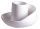Berk Räucherwerk Smudge Bowl "Wave", weiß