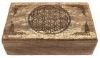 Berk Blume des Lebens Holzbox