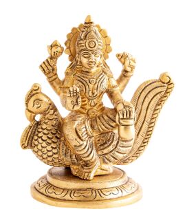 Berk Figur  Lakshmi auf Pfau