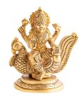 Berk Figur  Lakshmi auf Pfau