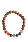 Berk Chakra Rudraksha Armband