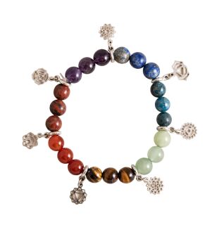 Berk Armband mit Chakra Steinen