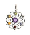 Berk Mandala mit Chakrasteinen