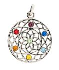 Berk Chakra Mandala Anhänger