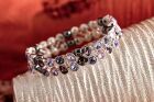 Berk Armreif Kristallarmband Lavendelglitzer