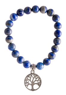 Berk Symbol Schmuck Sodalit Armband mit Yggdrasil Charm
