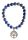 Berk Symbol Schmuck Sodalit Armband mit Yggdrasil Charm