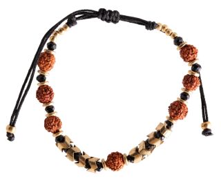 Berk Armband mit Rudraksha "Amba"