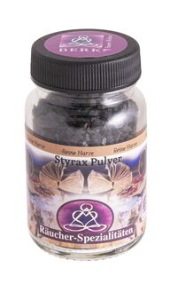 Rucherwerk Reine Harze - Styrax Pulver