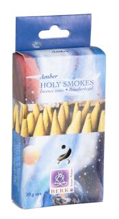 Berk Räucherstäbchen Amber - Räucherkegel 20 g