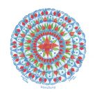 Meditations-Zubehör Wandlung - Mandala 12 cm
