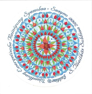 Meditations-Zubehör Wandlung Aufkleber Ø 5 cm