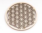 Meditations-Zubehör Blume des Lebens aus Holz 9 cm