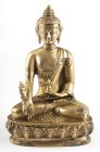 Berk Statuen Medizin-Buddha, Messing, ca. 20 cm