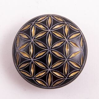 Berk Handschmeichler Lebensblume, schwarz - gold